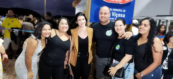 Prefeita Luciana Rodrigues inaugura novo Pier de Nova Viçosa e é prestigiada por uma multidão de moradores