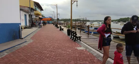 Prefeita Luciana Rodrigues inaugura novo Pier de Nova Viçosa e é prestigiada por uma multidão de moradores