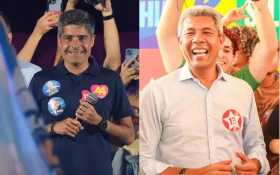 Eleição para governador da BA terá segundo turno entre Jerônimo Rodrigues e ACM Neto