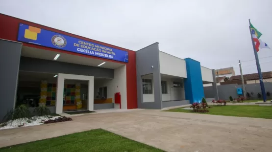 Prefeitura inaugurou o Centro Municipal de Educação Infantil Cecília Meireles nesta sexta (30), no Eixo Sul