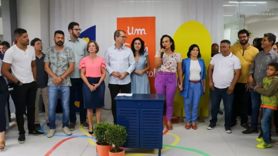 Prefeitura inaugurou o Centro Municipal de Educação Infantil Cecília Meireles nesta sexta (30), no Eixo Sul