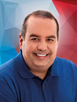 Deputado Sandro Régis (UB) agradece seus eleitores pelos 76.361 votos.