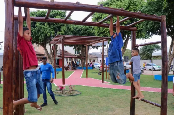 Prefeitura reinaugurou a Praça Draus Coelho Rocha, no bairro São Lourenço, no último sábado (01)