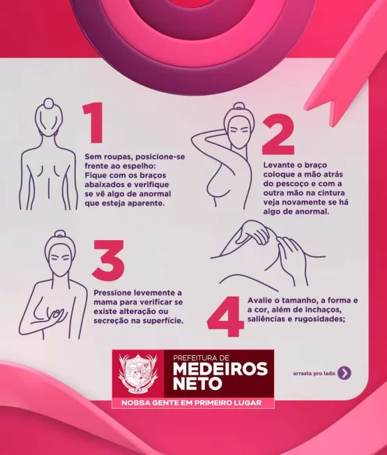 Outubro Rosa: prevenção e diagnóstico precoce do câncer de mama