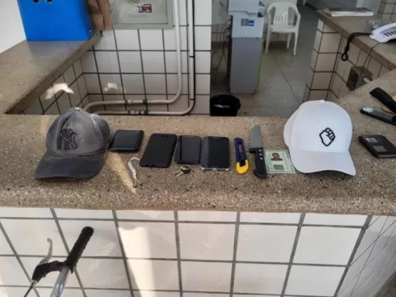 Acusado de roubo e estupro contra  funcionárias  de lojas  no Centro de Teixeira é preso