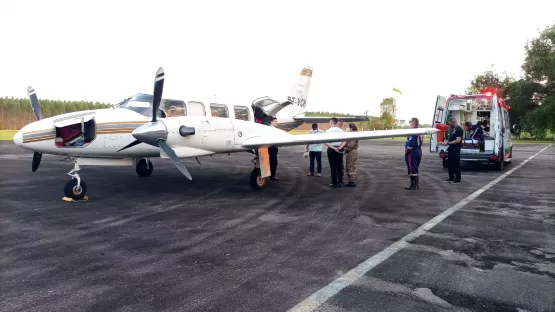 Mais um voo pela vida: Prefeitura de Mucuri transfere bebê de dois meses em UTI aérea para Hospital em Salvador