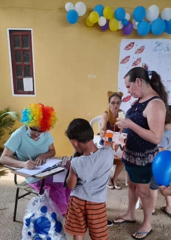 Prefeitura de Teixeira promove evento em Jardim Novo e leva alegria e conscientização sobre a saúde para crianças e mães