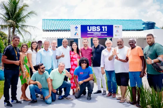 Prado inaugura Unidade Básica de Saúde na comunidade da Pontinha