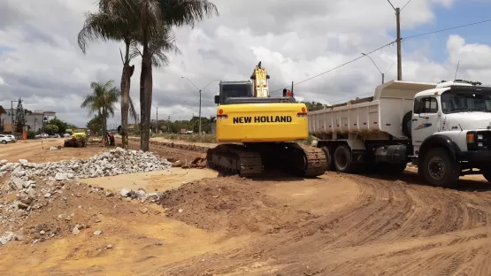 Prefeitura de Mucuri avança com requalificação da ES e deflagra as obras da Avenida Brasil em Itabatã