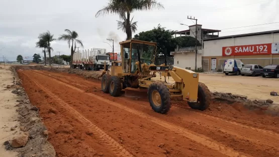 Prefeitura de Mucuri avança com requalificação da ES e deflagra as obras da Avenida Brasil em Itabatã