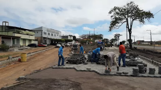 Prefeitura de Mucuri avança com requalificação da ES e deflagra as obras da Avenida Brasil em Itabatã