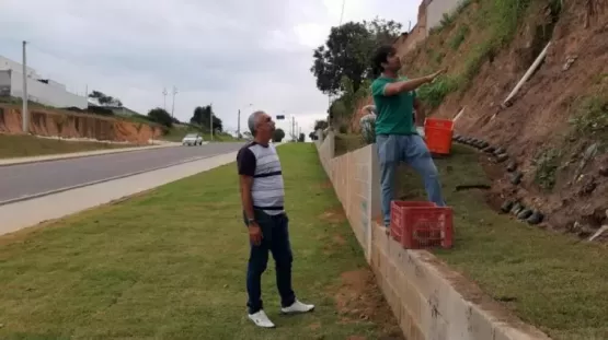 Obras da ciclovia e pista de caminhada avançam no bairro da Liberdade em Itamaraju