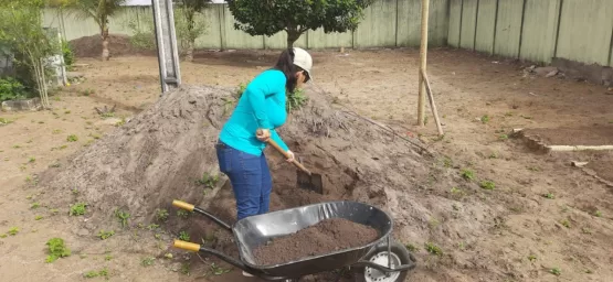 Prefeitura inicia projeto ambiental em creche de Teixeira de Freitas