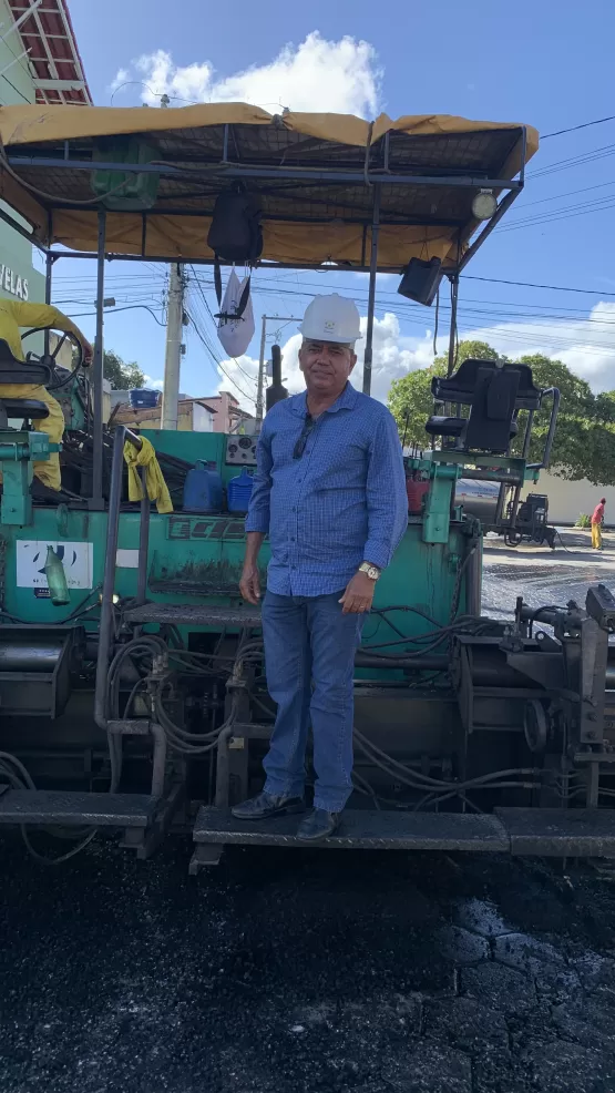 Iniciada a obra de asfaltamento do bairro Palmeiras ao Caravelas