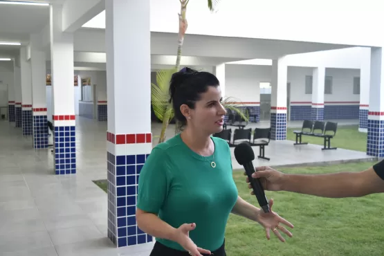 Prefeita Luciana Machado inaugura Escola Deolisano Rodrigues de Souza em Argolo