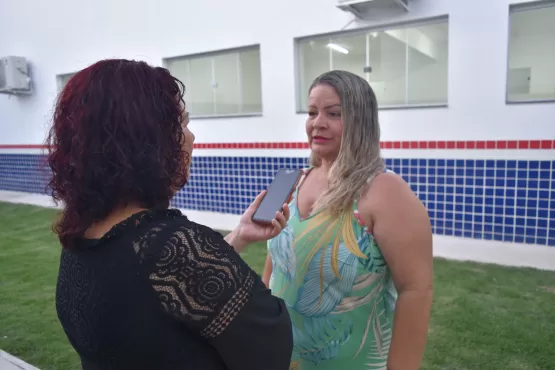 Prefeita Luciana Machado inaugura Escola Deolisano Rodrigues de Souza em Argolo