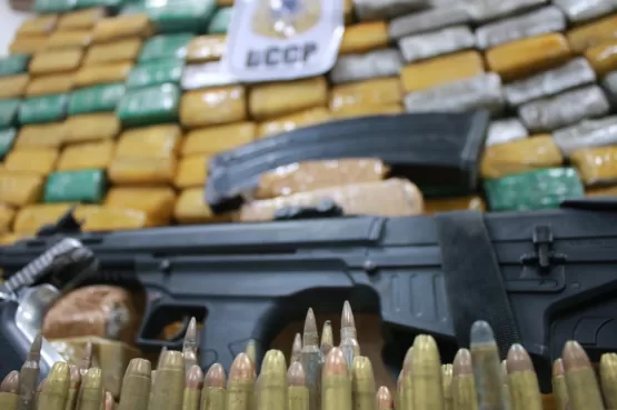 Policia Civil desativa laboratório e apreende 200 quilos de maconha