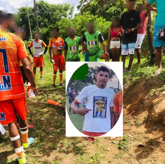 Jogador é executado durante campeonato de futebol em Teixeira de Freitas