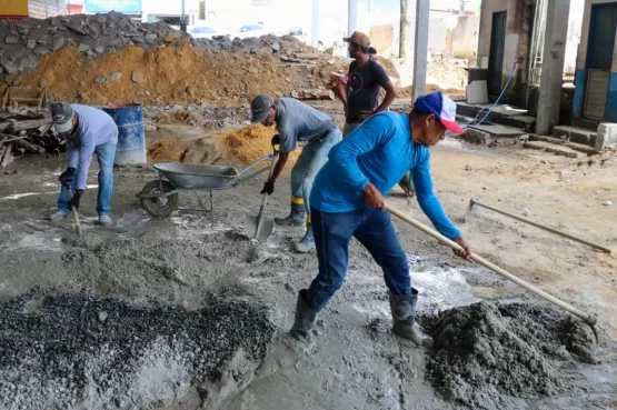 Prefeitura de Teixeira de Freitas segue com ampliação do Mercado Municipal