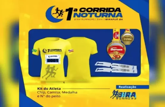 1ª Corrida Noturna Bira Runners acontece dia 17 de dezembro em Ibirapuã