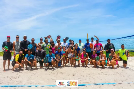 Prefeitura de Alcobaça inaugura Arena Beach Soccer ”Roniery Barbosa