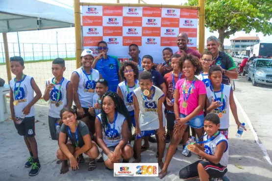 Prefeitura de Alcobaça inaugura Arena Beach Soccer ”Roniery Barbosa