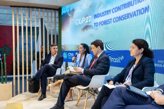 Papel da indústria na conservação das florestas é debatido em painel do estande do Brasil na COP 27