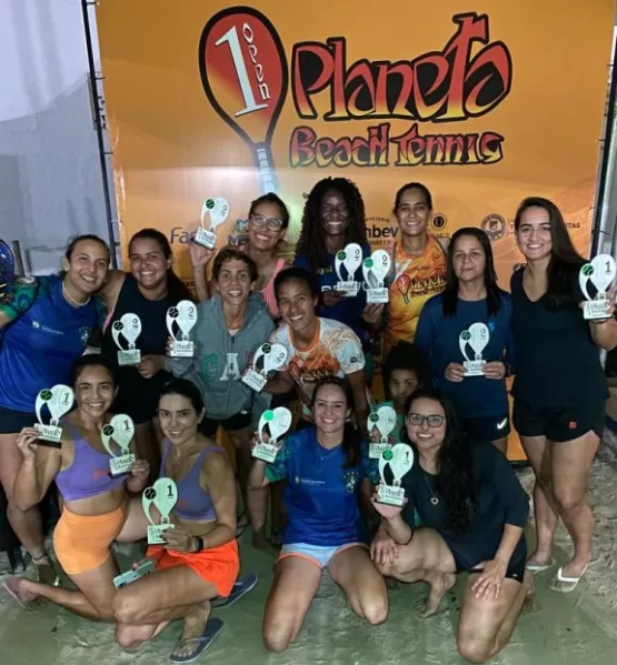 Confira classificação do 1º Open Planeta Beach Tennis em Teixeira de Freitas