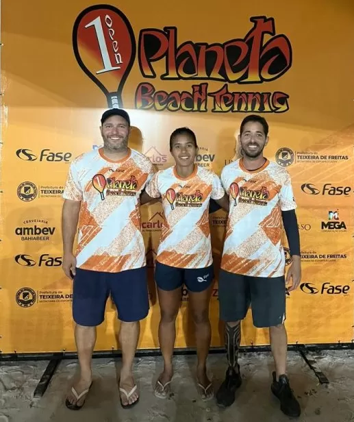 Confira classificação do 1º Open Planeta Beach Tennis em Teixeira de Freitas