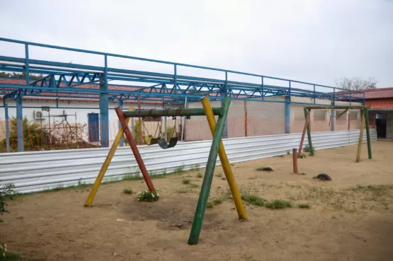 Construção de refeitório em escola de Teixeira de Freitas está em fase final