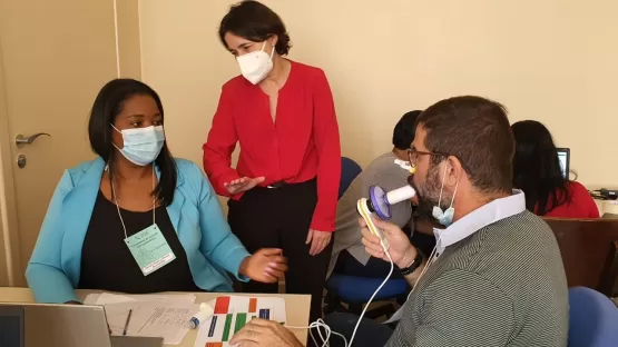 Secretaria de Saúde de Mucuri envia enfermeira para participar de formação sobre Tele-Espirometria na UFMG