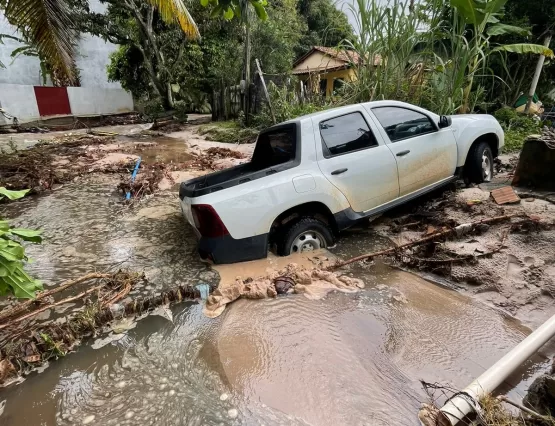 Prado volta a ser castigada pelas enchentes. Quase três mil pessoas estão desalojadas