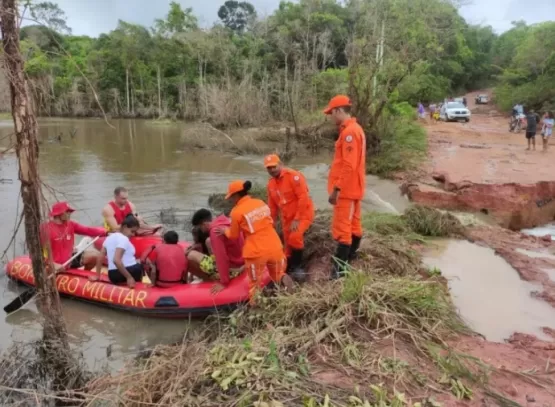 Bombeiros de Teixeira intensificam ações de monitoramento das chuvas na região