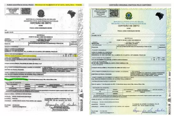 Prefeitura do Prado emite Nota sobre a denúncia da máfia dos caixões