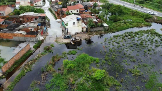 Prefeitura de Alcobaça decreta situação de emergência por conta das fortes chuvas que estão caindo no município