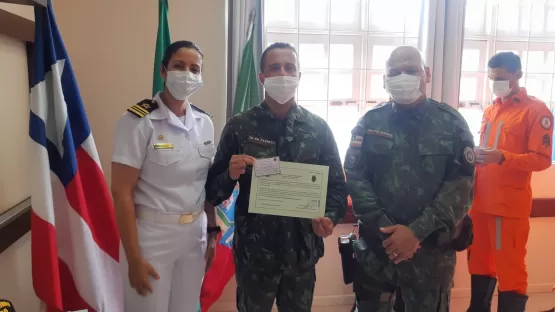 Policiais da CIPPA/PS participam  Curso Especial para Tripulação de Embarcações de Estado no Serviço Público ( ETSP) promovido pela Marinha do Brasil.