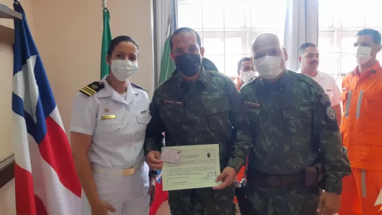 Policiais da CIPPA/PS participam  Curso Especial para Tripulação de Embarcações de Estado no Serviço Público ( ETSP) promovido pela Marinha do Brasil.