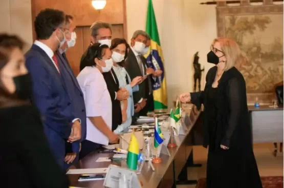 Em Brasília, Jerônimo acompanha diplomação de Lula e se reúne com presidente do STF