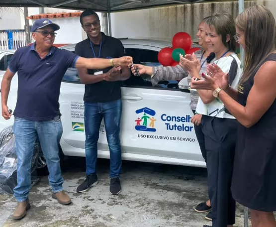 Conselho Tutelar de Caravelas é contemplado com um veículo novo