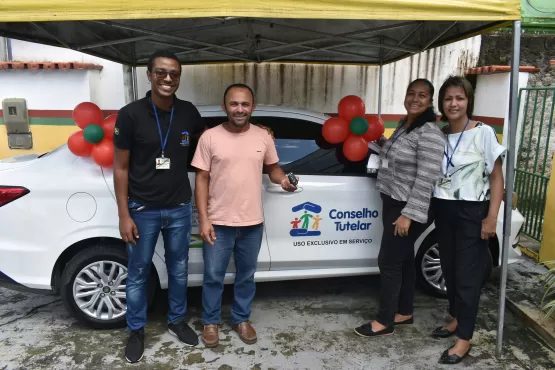 Conselho Tutelar de Caravelas é contemplado com um veículo novo