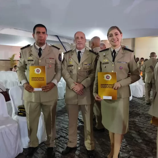 PM de Teixeira de Freitas recebe em Salvador 5º Prêmio Polícia Militar de Gestão da Qualidade