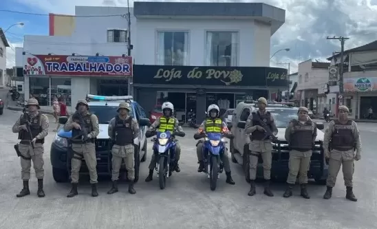 44ª CIPM/Medeiros Neto lança a Operação Natal