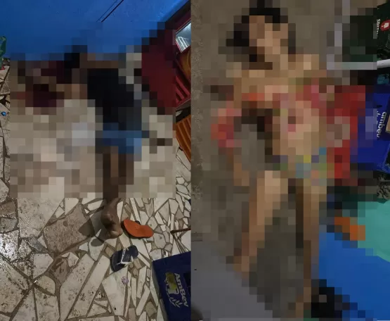 Um homem e uma mulher são mortos a tiros em bar na noite de Natal em Teixeira de Freitas