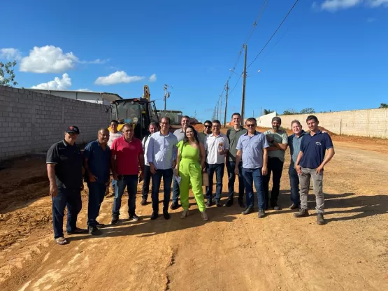 Prefeitura de Teixeira de Freitas prossegue com obras no Pol Industrial