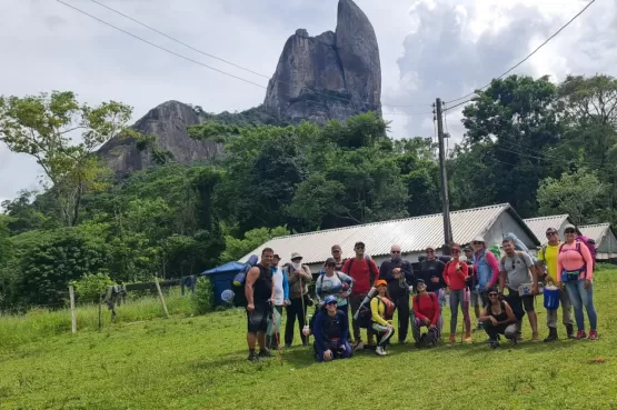 Grupo de jovens realizam Trekking com sucesso na Serra Grande em Itamaraju