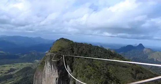 Escaladores quebram em Itamaraju recorde nordestino de Highline