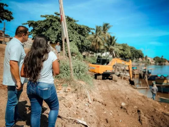 Prefeitura do Prado retoma obras do Cais do Rio Jucuruçu