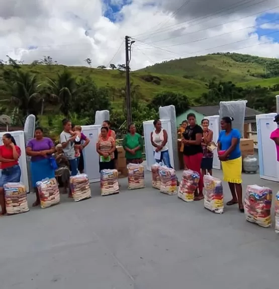 Prefeitura de Vereda distribui Kits para famílias atingidas pelas enchentes