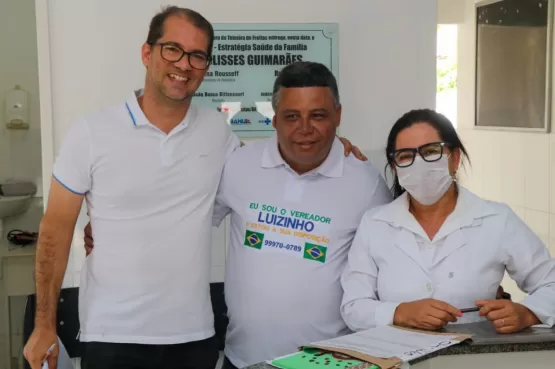 Prefeito entrega equipamentos e visita mais postos de saúde teixeirenses