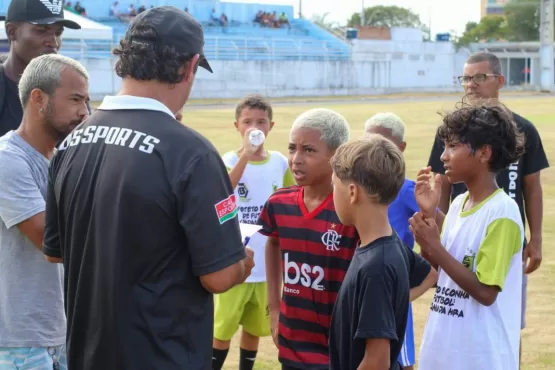 1ª avaliação de futebol ocorreu nos dias 14 e 15 em Teixeira de Freitas